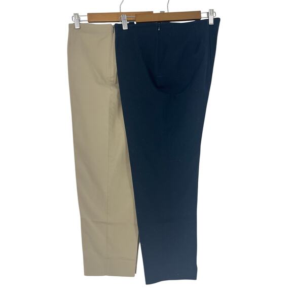 Piazza Sempione Audrey Straight-Leg Cropped Pants Bundle - Picture 1 of 15